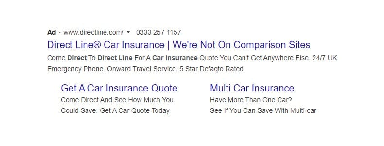 ad copywriting car insurance