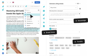 Free AI Article Generator - neuroflash