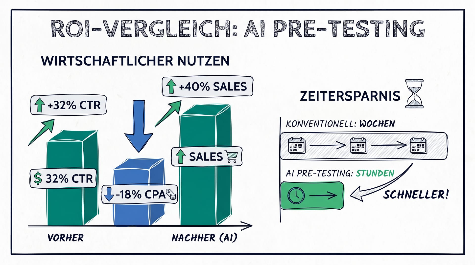 Tools fuer AI-Pre-Testing in Performance Marketing im Ueberblick
