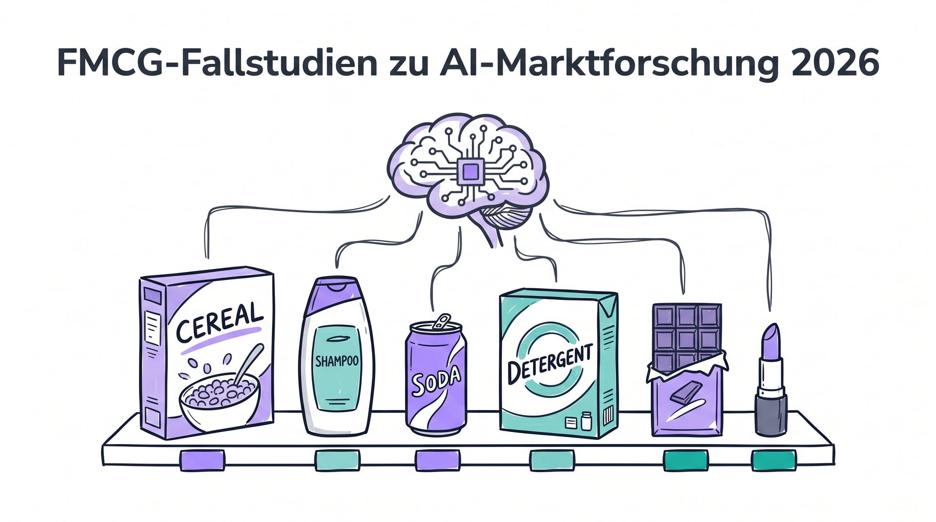 FMCG-Fallstudien zu AI-Marktforschung 2026: Konsumguetermarken setzen KI ein