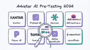 Anbieter und Tools fuer AI Pre-Testing 2026: Reviews und Performance-Vergleich