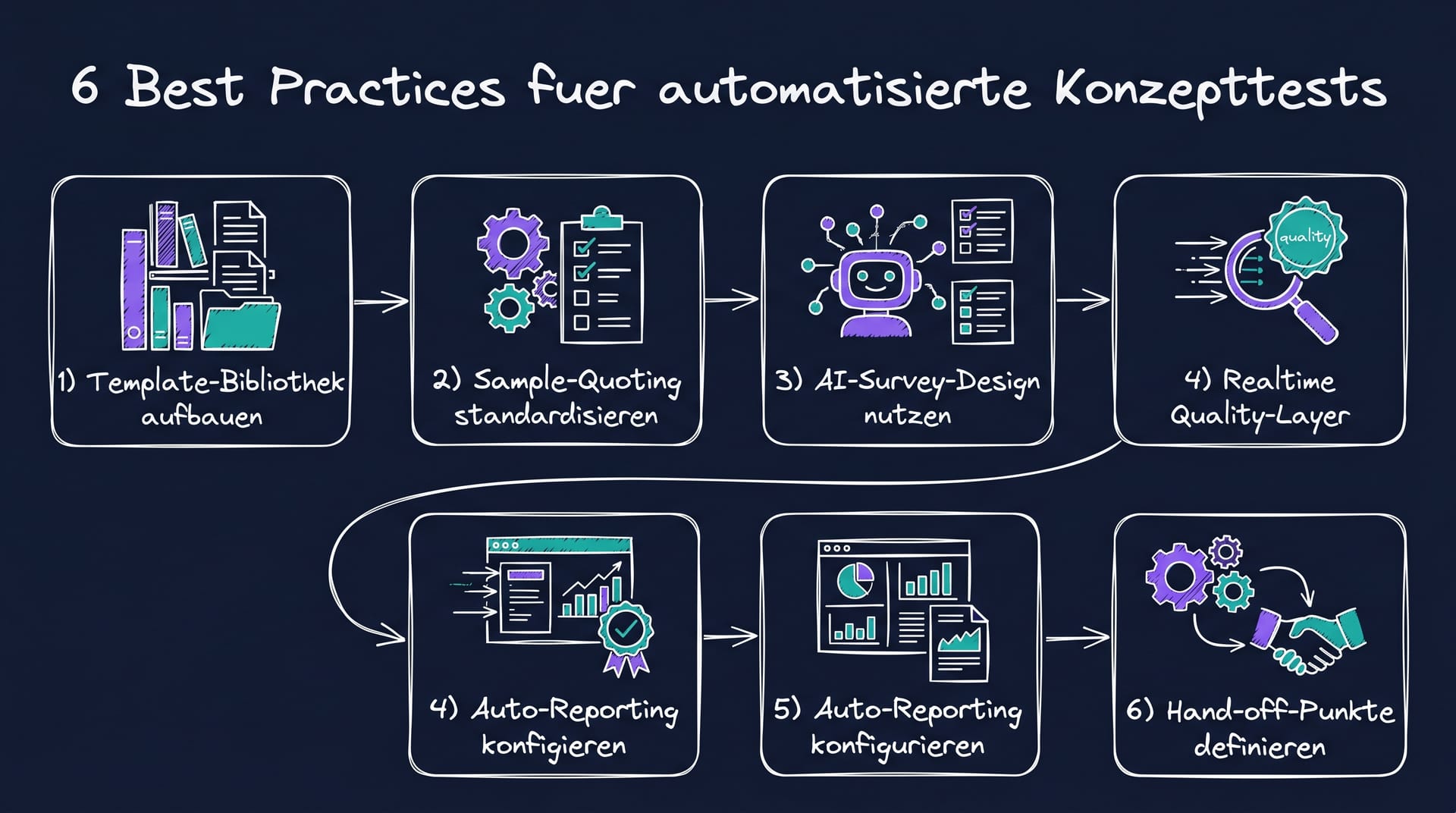 6 Best Practices für automatisierte Konzepttests