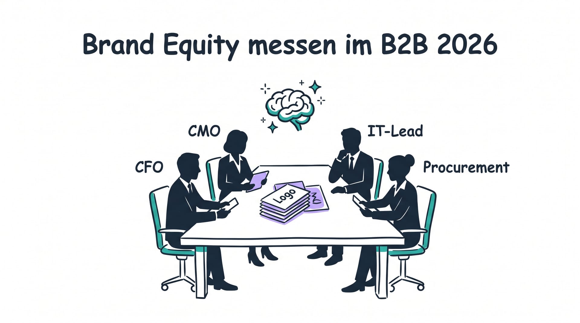 Brand Equity messen im B2B 2026: Buying-Center mit KI-gestütztem Pre-Testing
