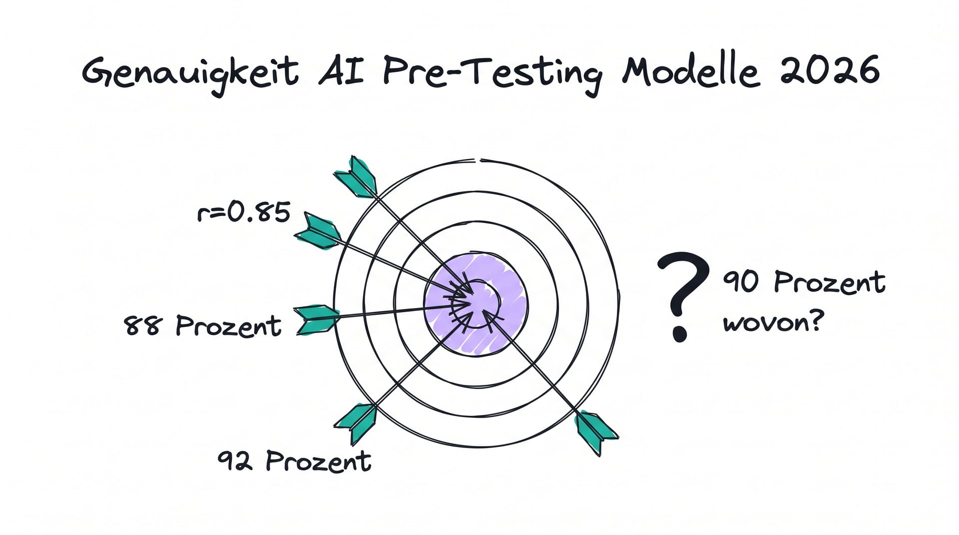 Genauigkeit und Vorhersagegenauigkeit von AI Pre-Testing Modellen 2026