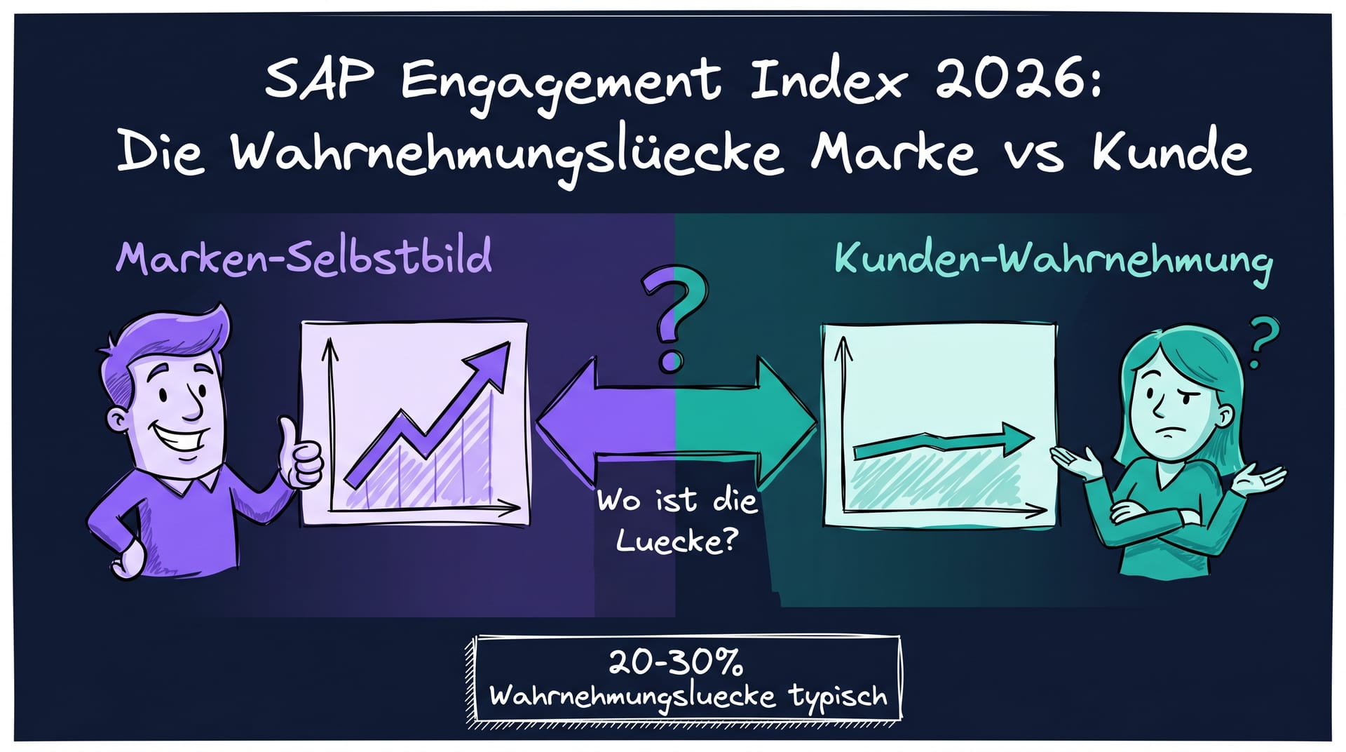 SAP Engagement Index 2026: Wahrnehmungslücke Marke vs Kunde