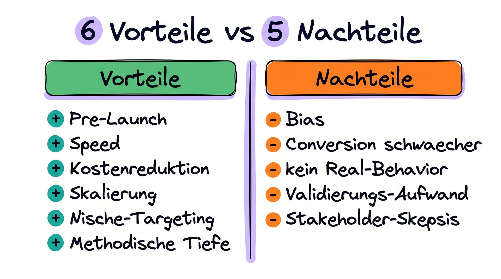 6 Vorteile und 5 Nachteile synthetischer Audiences im A/B-Testing