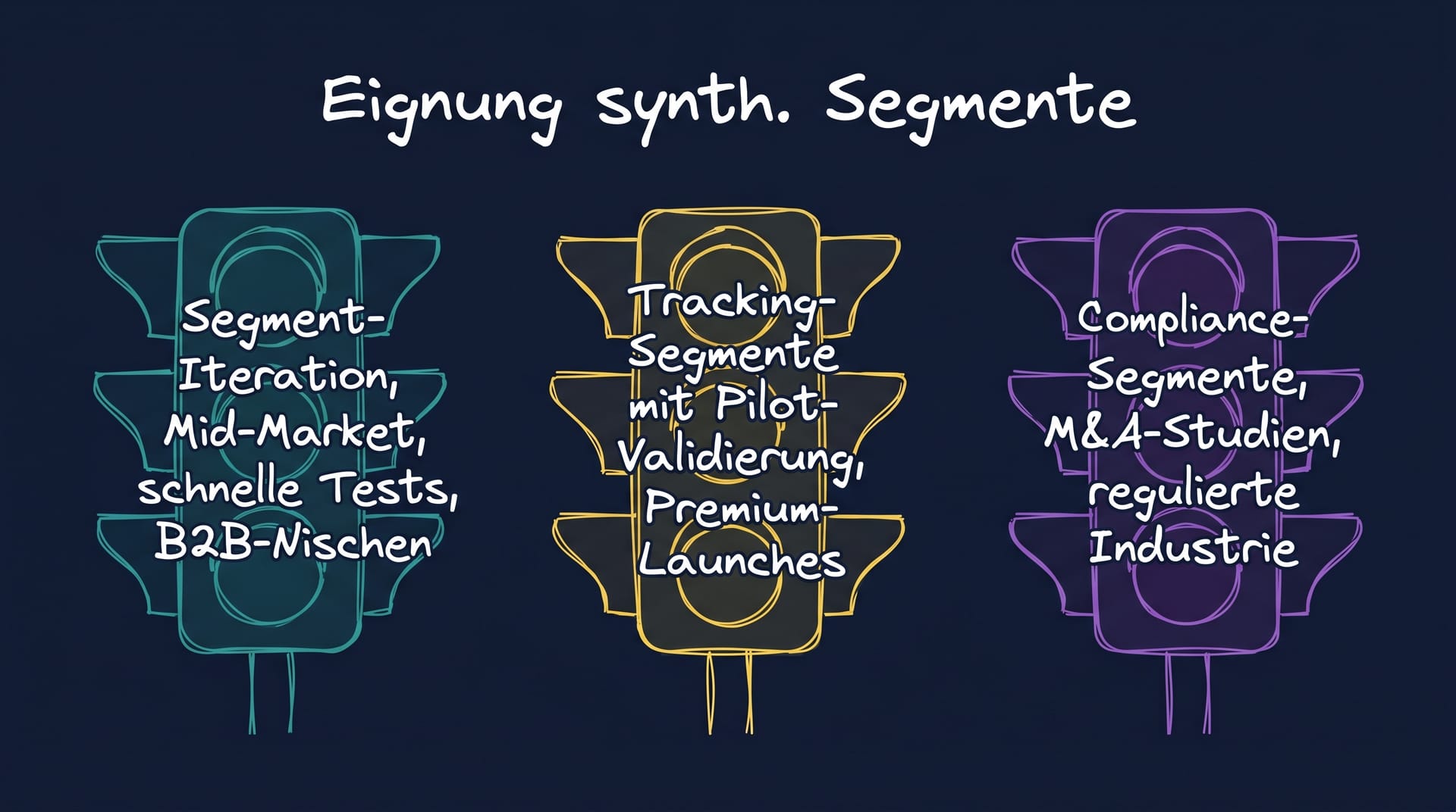 Eignungs-Scorecard synthetische Marktsegmente