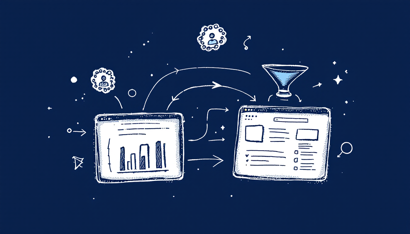 Synthetic audience signals flowing into Meta Ads Manager and Google Ads dashboards