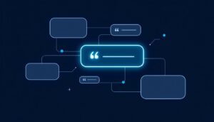 Eine Marke wird als zitierte Quelle in einer KI-Suchantwort im Google AI Mode hervorgehoben