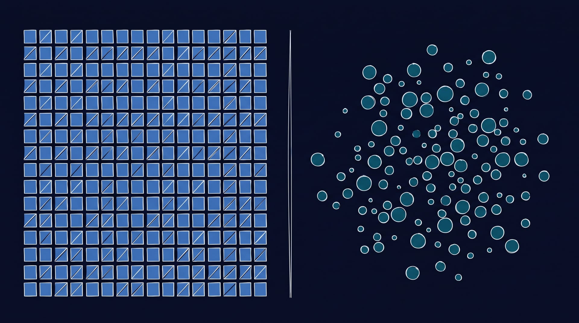 Calibration base compared: synthetic training data vs real survey data